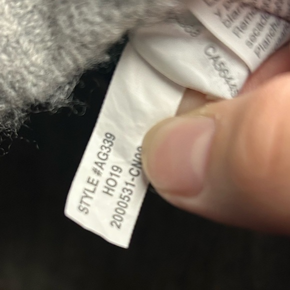 J.CREW Sweater Womens S Wool Alpaca Oversized Boxy Gray Green Striped Cabincore - Picture 5 of 14